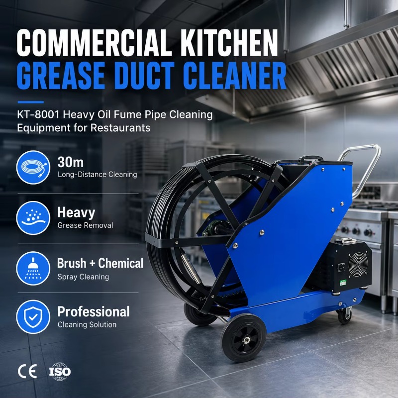 Grease For Heavy Equipment - منظف مجاري الشحوم للمطابخ التجارية KT-8001،