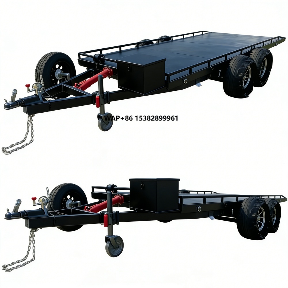Heavy Equipment Hauler - مقطورة نقل سيارات فولاذية شديدة التحمل