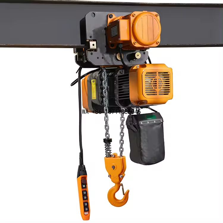 Electric Chain Hoist - رافعة كهربائية صغيرة بسلك معدني 2