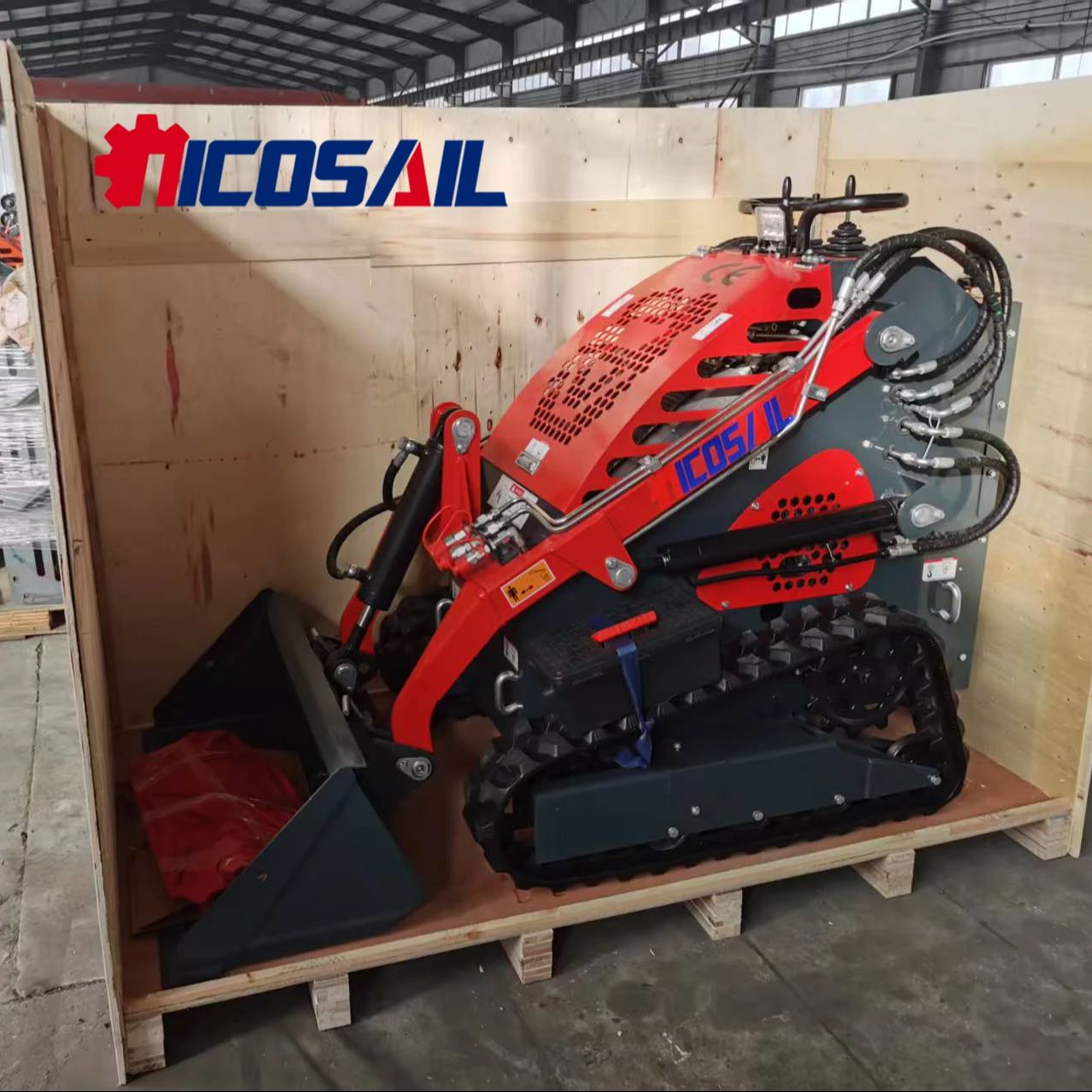 لودر صيني، جرافة انزلاقية صغير - مراجعة Skid Steer Loader وسعره