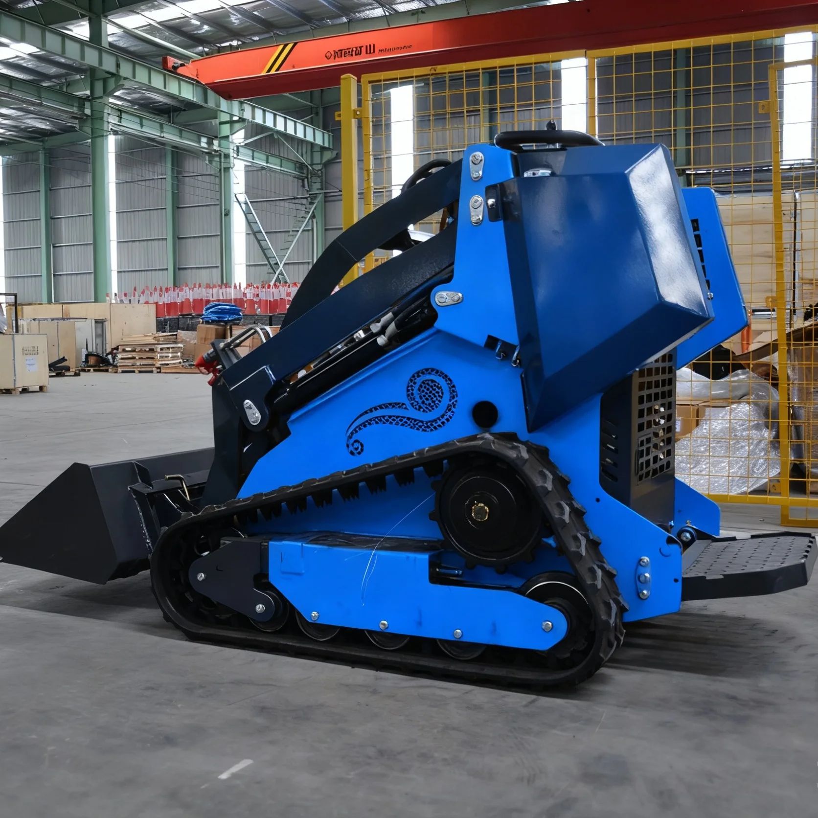 لودر صيني، جرافة انزلاقية صغير - مراجعة Skid Steer Loader وسعره