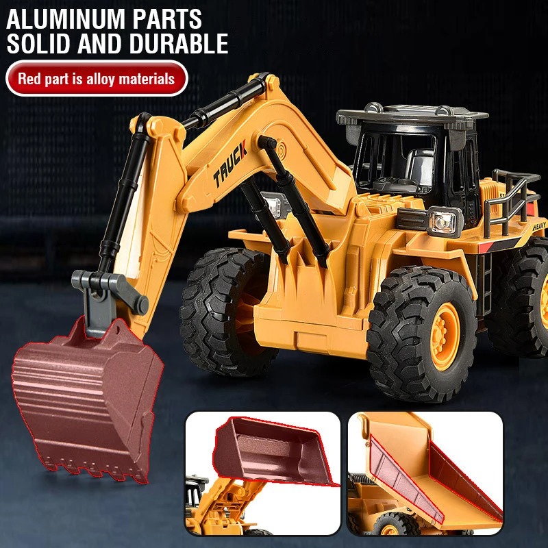شاحنة حفارة وجرافة وشاحنة قلاب - مراجعة Heavy Equipment Games وسعره