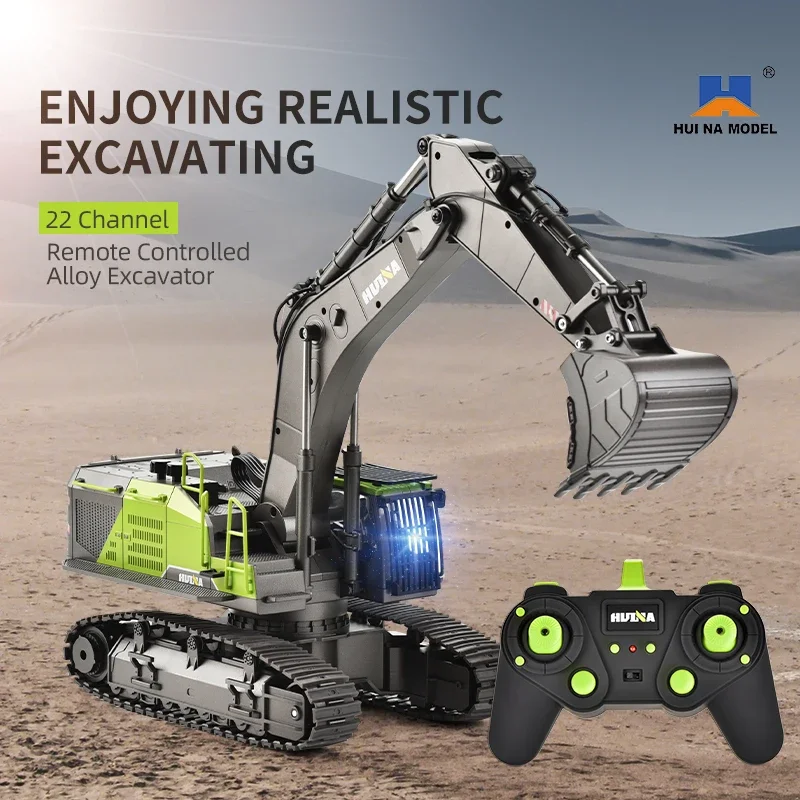 ترقية لـ HUINA 1593 بمقياس 1/1 - مراجعة Heavy Equipment Games وسعره