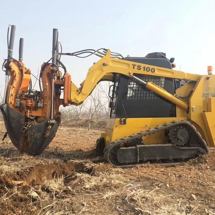 آلة زراعة الأشجار الهيدروليكية - مراجعة Skid Steer Loader وسعره