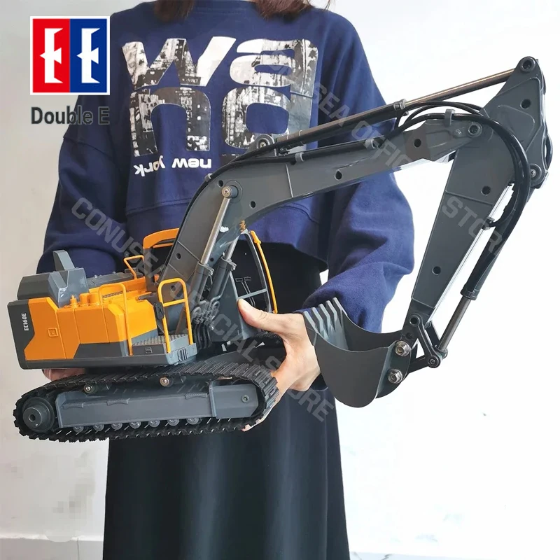 مزدوج E E598 RC حفارة سبيكة جر - مراجعة Heavy Equipment Games وسعره
