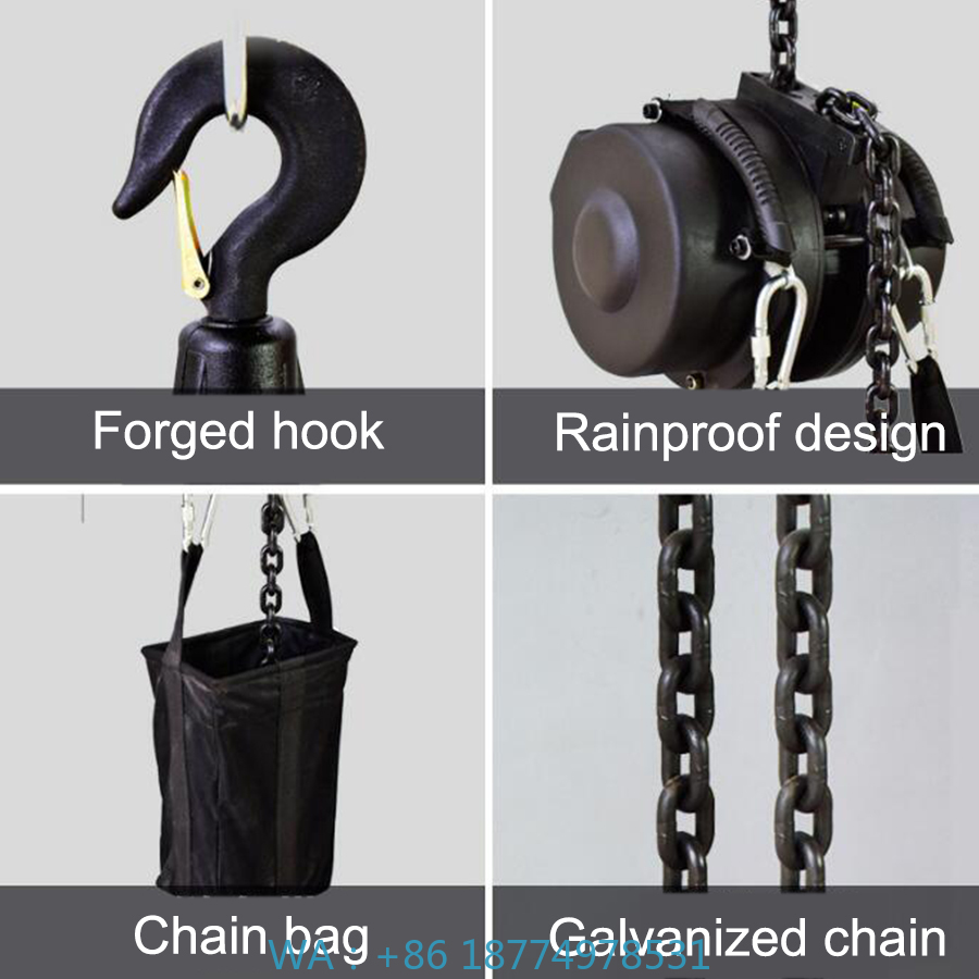 رافعة كهربائية بسلسلة 500 كجم  - مراجعة Electric Chain Hoist وسعره
