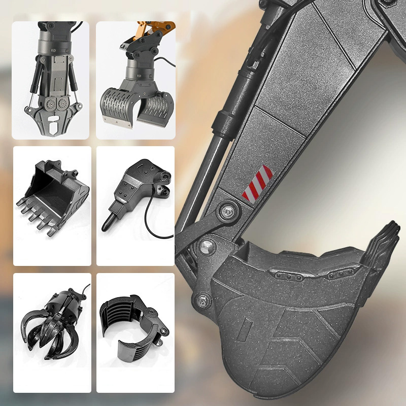 2025 جديد Huina 1593 حفارة الت - مراجعة Heavy Equipment Games وسعره
