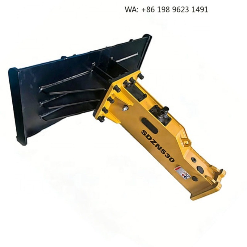 كسارة صخور هيدروليكية عالية ال - مراجعة Skid Steer Loader وسعره