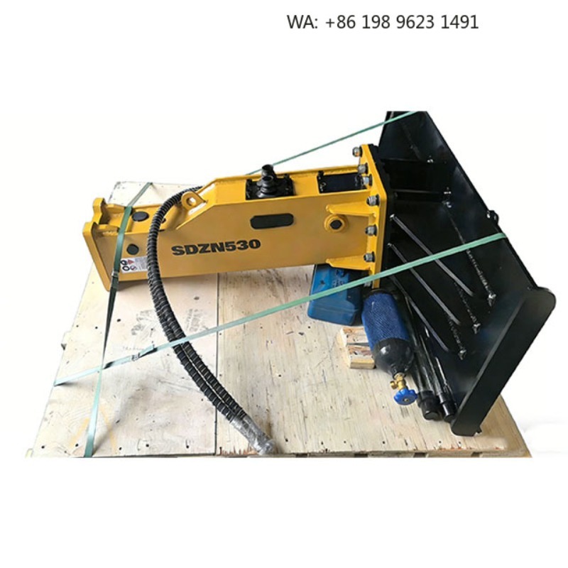 كسارة صخور هيدروليكية عالية ال - مراجعة Skid Steer Loader وسعره