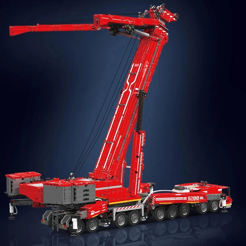 مجموعة مكعبات بناء نموذج رافعة - مراجعة Heavy Equipment Games وسعره