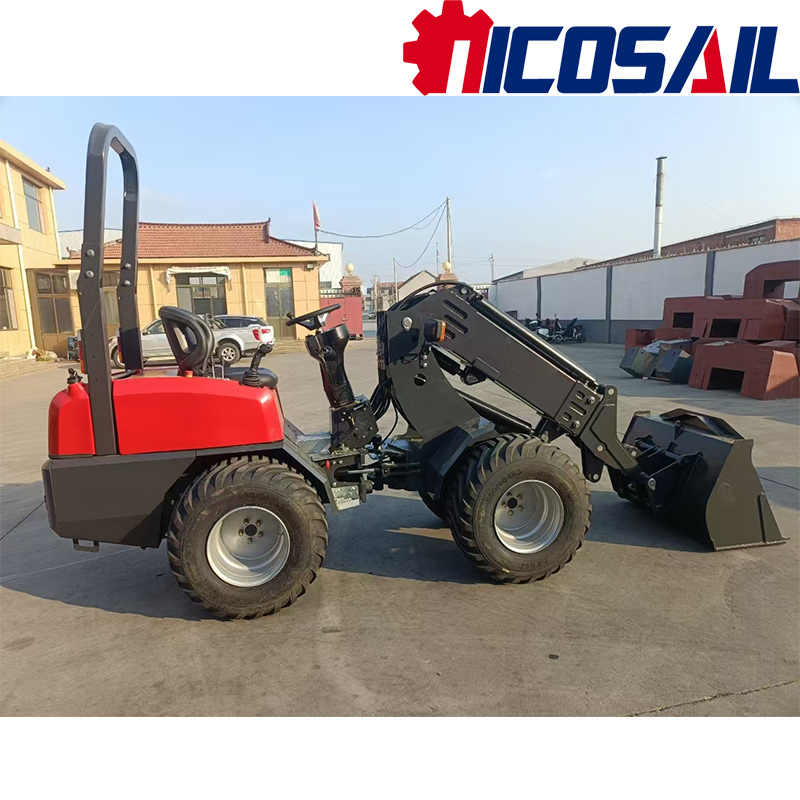 رافعة تلسكوبية صغيرة KZL918 مع - مراجعة Skid Steer Loader وسعره