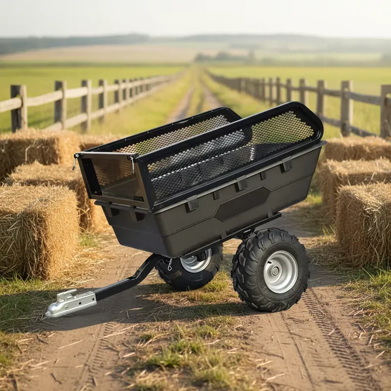 عربة تفريغ للدراجات الرباعية ( - مراجعة Heavy Equipment Hauler وسعره