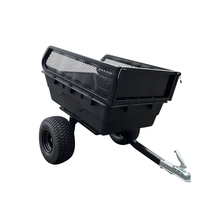 عربة تفريغ للدراجات الرباعية ( - مراجعة Heavy Equipment Hauler وسعره