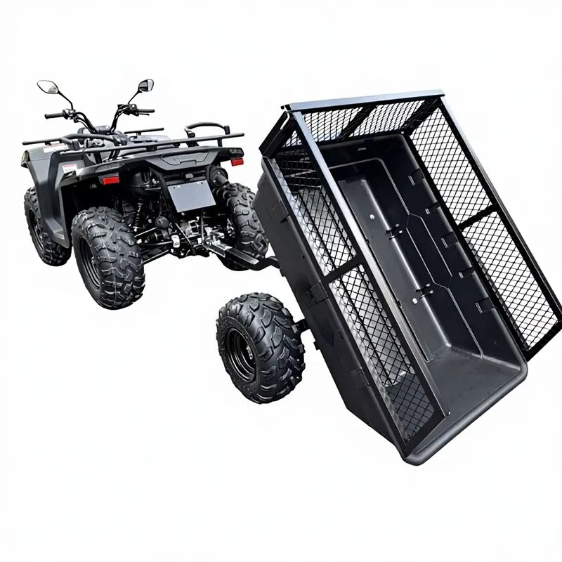 عربة تفريغ للدراجات الرباعية ( - مراجعة Heavy Equipment Hauler وسعره