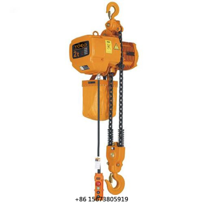 رافعة سلسلة كهربائية من نوع Ch - مراجعة Electric Chain Hoist وسعره