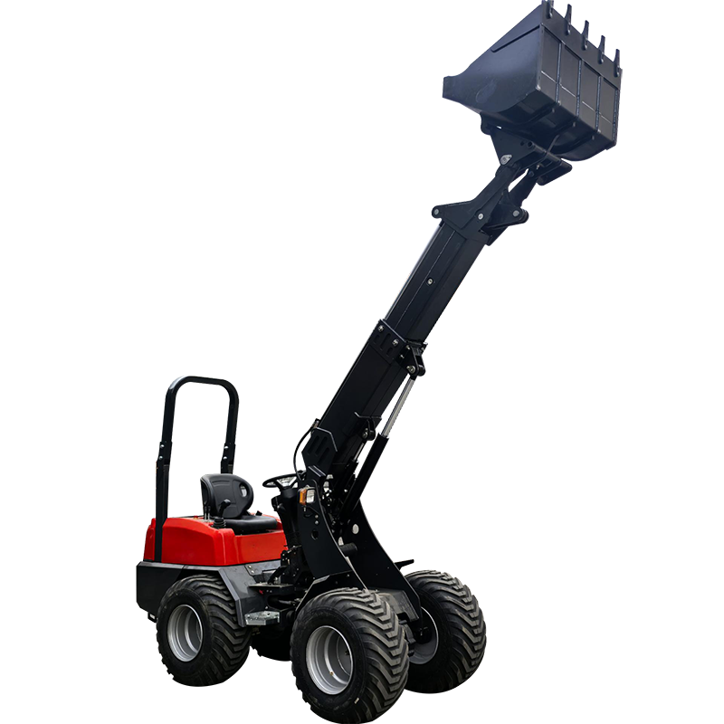 لودر صيني صغير ذو ذراع تلسكوبي - مراجعة Skid Steer Loader وسعره