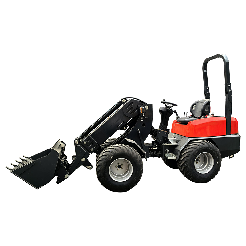 لودر صيني صغير ذو ذراع تلسكوبي - مراجعة Skid Steer Loader وسعره