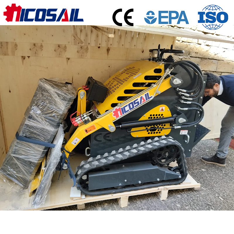 لودر صغير مخصص بعجلات انزلاقية - مراجعة Skid Steer Loader وسعره