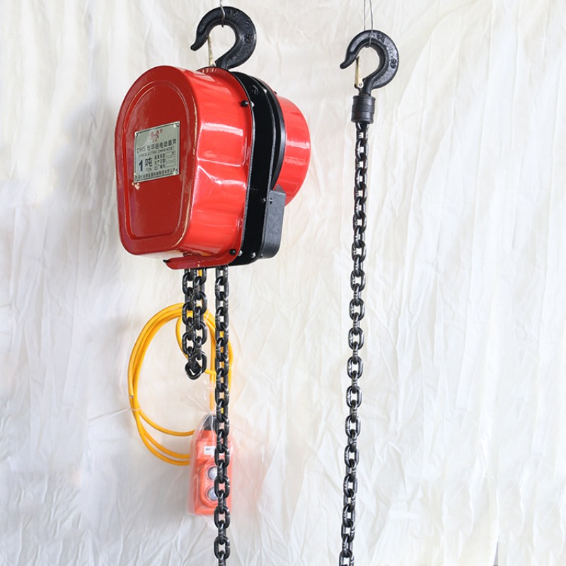 رافعة سلسلية كهربائية صغيرة لل - مراجعة Electric Chain Hoist وسعره