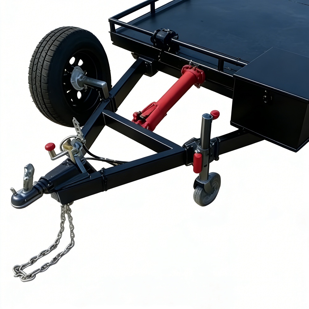 مقطورة نقل سيارات فولاذية شديد - مراجعة Heavy Equipment Hauler وسعره