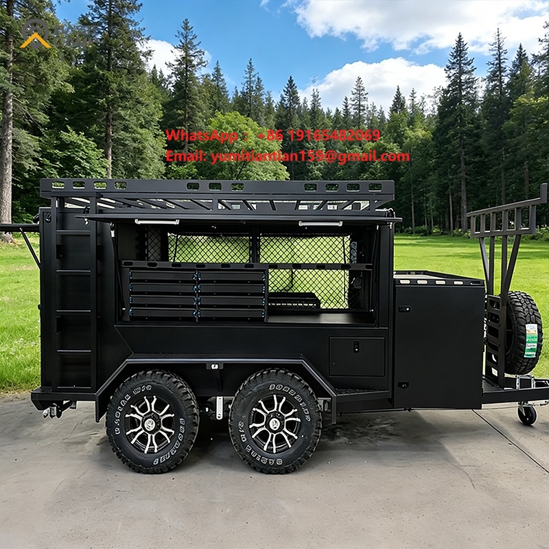 مقطورة نقل مغلقة شديدة التحمل  - مراجعة Heavy Equipment Hauler وسعره